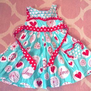 Valentine's Day heart dress